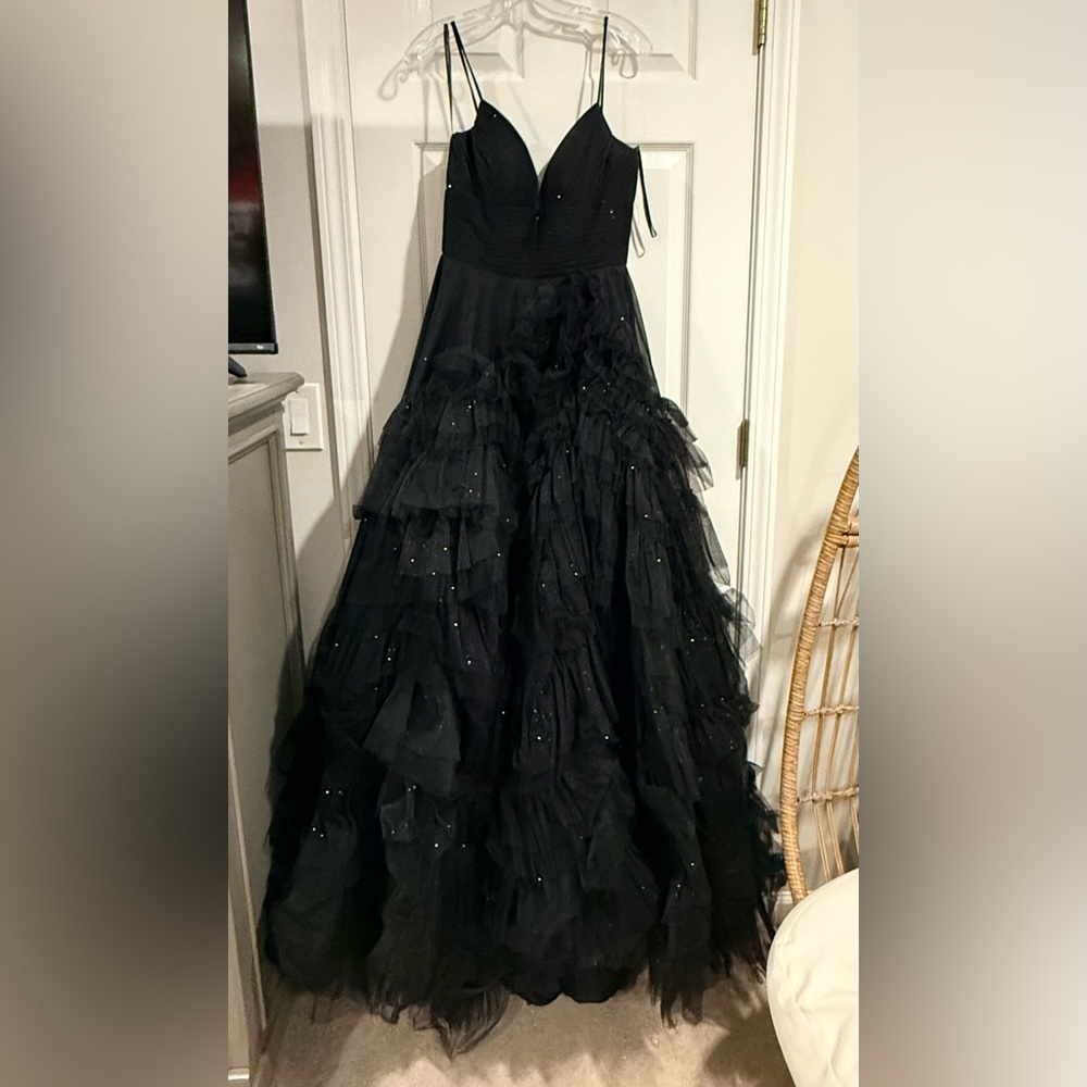 Sherri Hill Black Formal Dress